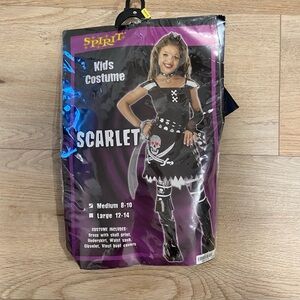 Girls pirate costume